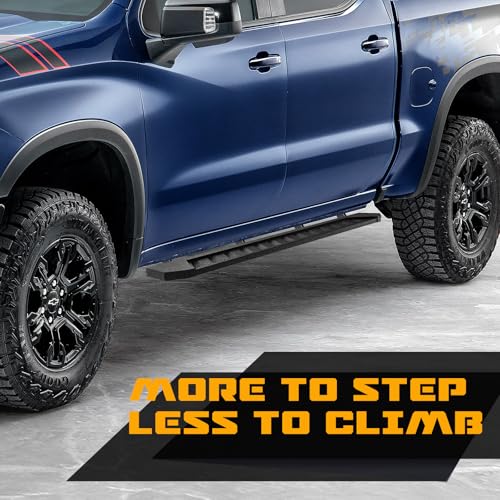 Estribos lateral 2019-2026 Dodge Ram 1500 Crew Cab miniatura 6