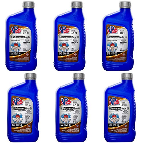 VP Racing Fuels Synthetic Blend Aceite Motor 10W-30 6 Pack miniatura 1