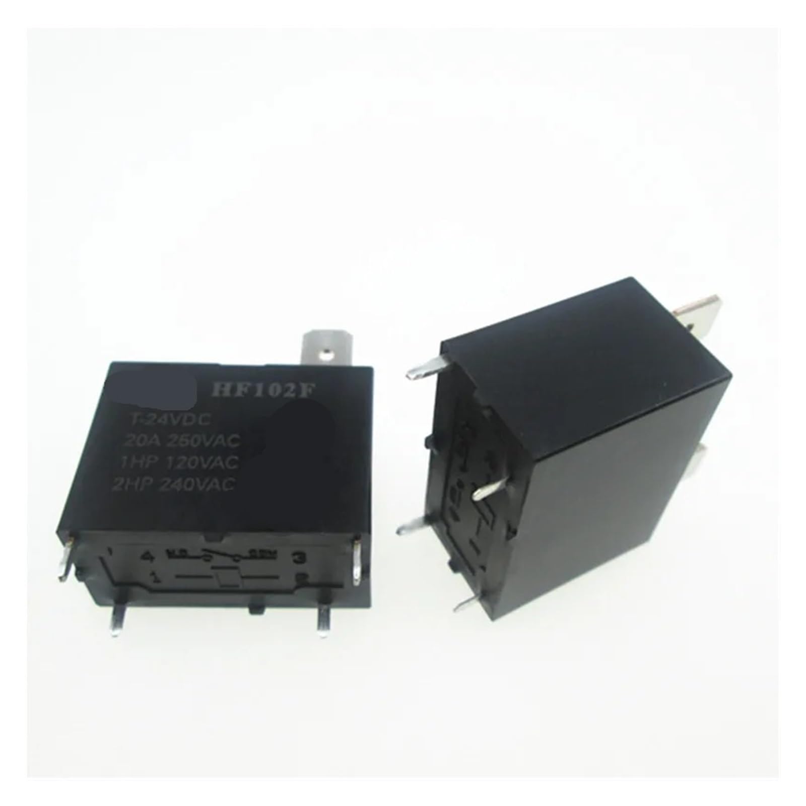 OSHZIKJII 24V relay JQX-102F-24VDC HF102F JQX-102F 24VDC 24V DC24V 20A DIP4