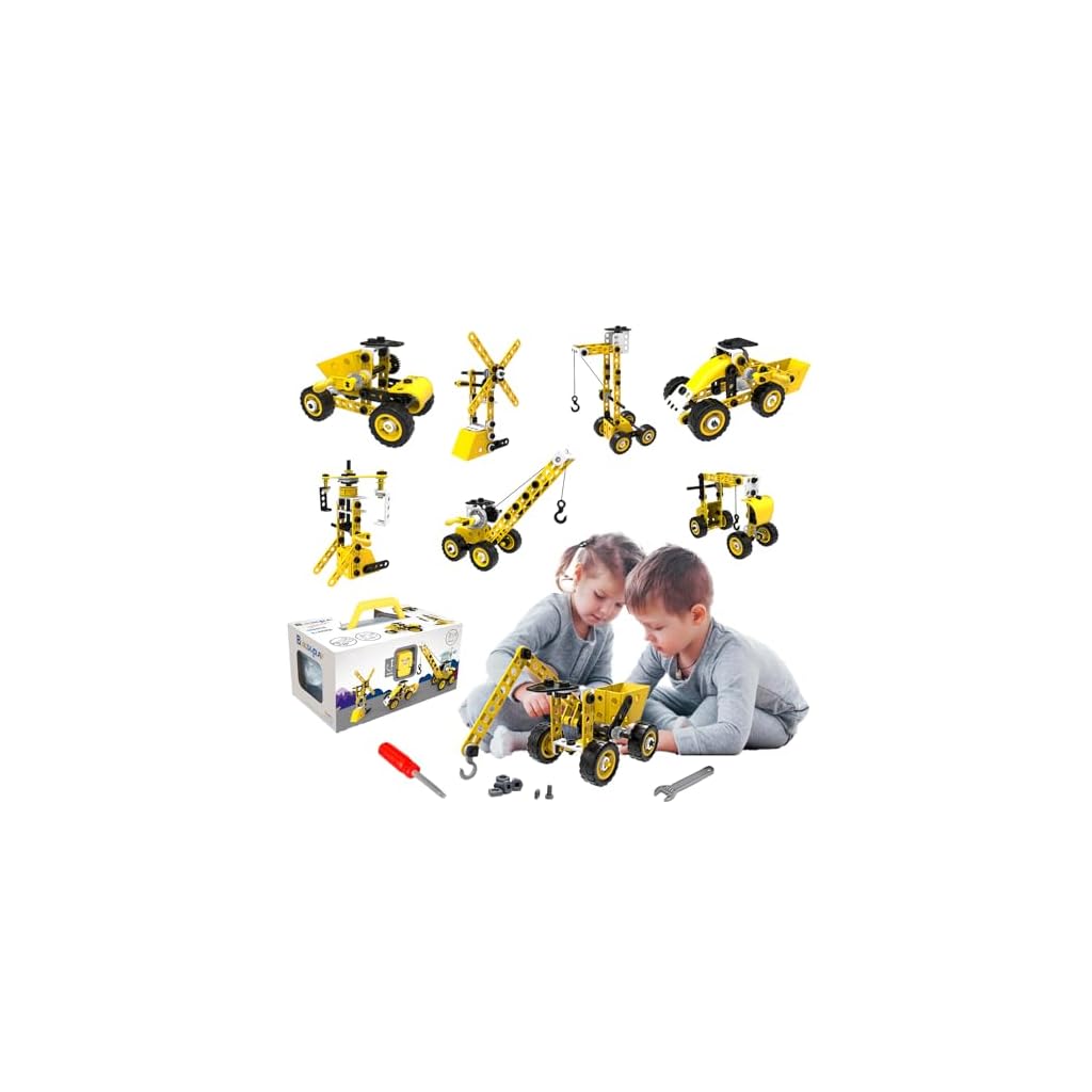 Quhiu STEM Educational Building Blocks - 100 pcs Toys Stem Kit for Kids ...