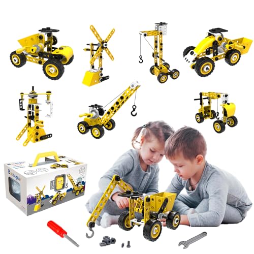 51lp4g16gml - STEM Educational Building Blocks - 100 pcs Toys Stem Kit for Kids Ages 4 5 6 7 8 9+ Engineering Building Blocks Kit Sets Boys Science Kit Tinker Toys