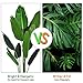 Goplus 5.3 Feet Bird of Paradise Artificial Plant, Floor Silk Banana Leaf Plant, Fake Greenery Potted Tall Plants, Faux Tree for Indoor Outdoor Home Office Decor