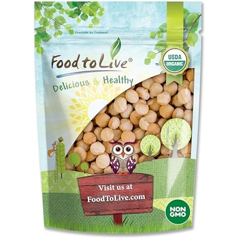 Food to Live Organic Macadamia Nuts, 2 Pounds Cover