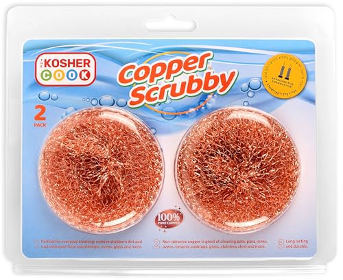 Kosher Cook Copper Scrubber Scouring Pad