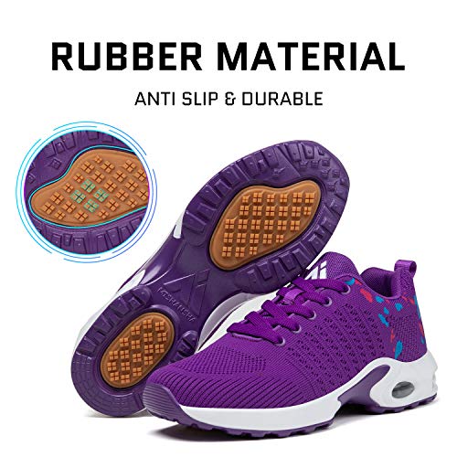 Image of Mishansha Womens Sneakers Air Cushion Running Tennis Shoes Women Lightweight Arch Support Walking Shoes