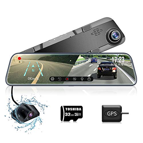 r840s ミラー型 ドライブレコーダー 12インチ gps リアカメラ Amazon.co.jp: IROPAI ドライブレコーダー バークミラー型 GPS走行軌跡