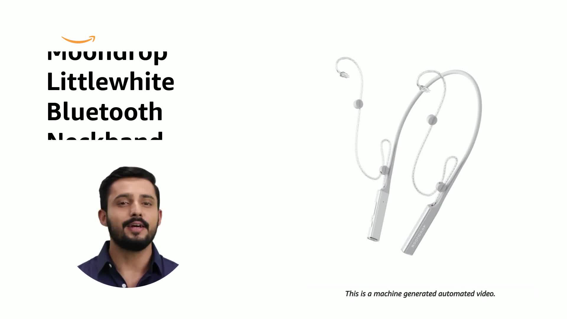 moondrop littlewhite 本体のみ Moondrop Littlewhite Neckband Bluetooth Cable Earphones Bluetooth