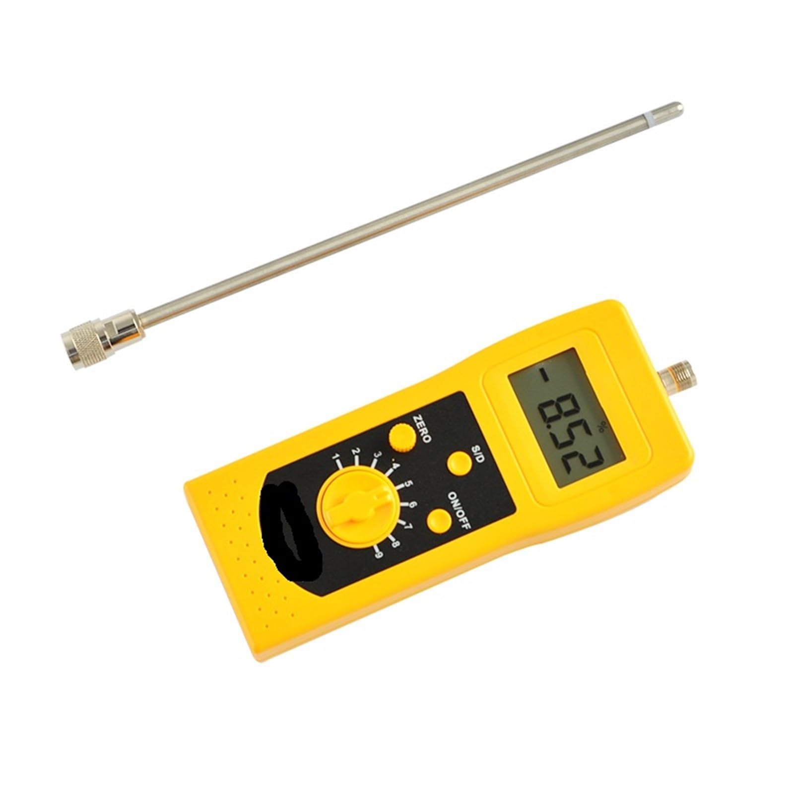 Amrttwy One Color Moisture Meter, Moisture Analyzer, Starch, Rapid, Detector