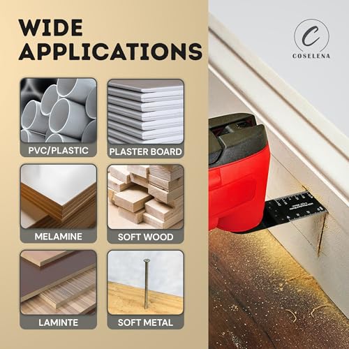 Coselena 22-Piece Multi Tool Blades Set – Heavy-Duty Oscillating Saw Blades for Wood, Plastic, and Soft Metal – Universal Fit for Precision Cutting with Most Oscillating Hand Tools 2 Coselena 22-Piece Multi Tool Blades Set – Heavy-Duty Oscillating Saw Blades for Wood, Plastic, and Soft Metal – Universal Fit for Precision Cutting with Most Oscillating Hand Tools - Image 2