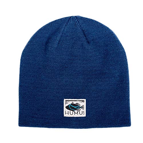 Humu Surf - Beanie - Steel Blue - Extra Warm Beanie Cap for Kids, Men and Women - Soft One Size Fits...