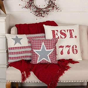 Vhcbrandshatterasamericana12x12starpillowredappliquedflaxcottonsquarebedroomdecor  Urban Country Home Decor Vhc brands hatteras americana 12×12 star pillow red appliqued flax cotton square bedroom decor  urban country home decor