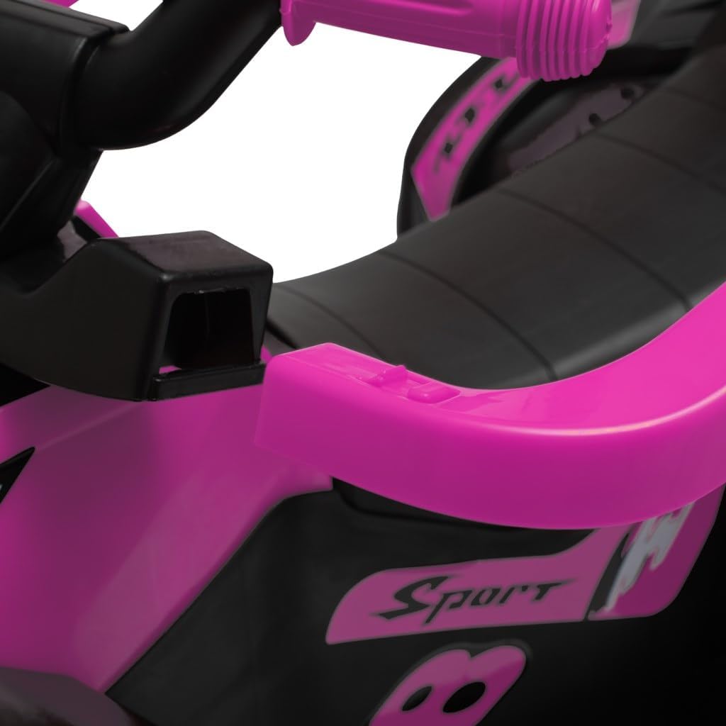 Baby Mix Mega Prime EVA baby bouncer with guide bar pink