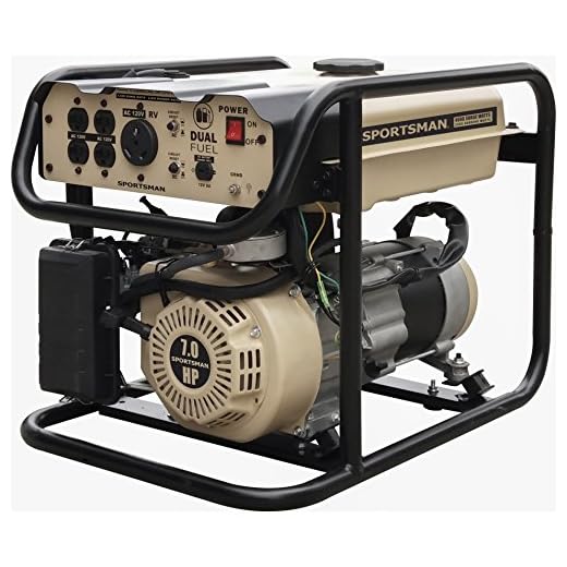 Buffalo Tools GEN4000DF-SS 4000W Dual Fuel Sand Storm Gen