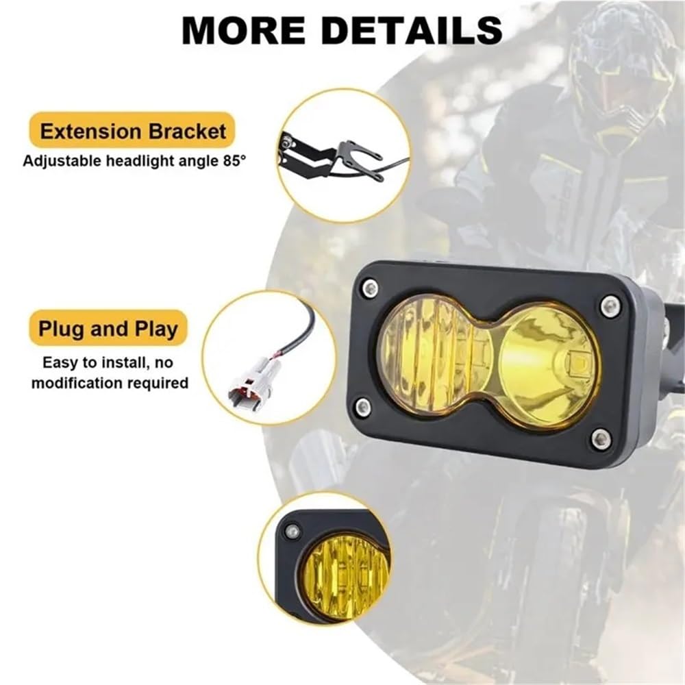 Faro Lavoro Kit faro LED compatibile per moto Accessori
