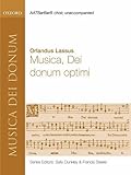 Musica, Dei donum optimi: Vocal score