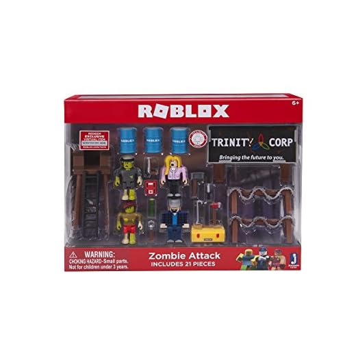 Roblox Zombie Attack Large Playset