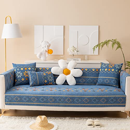 ソファーカバー マルチカバー ソファー保護 柔らかい シンプル 肘付き ソファーシーツ 無地 四季適用 クラシカル コーナー カウチ 滑り止め おしゃれ コーナーソファカバー マット 北欧風 70*120cm 犬猫 傷防止 爪とぎ防止