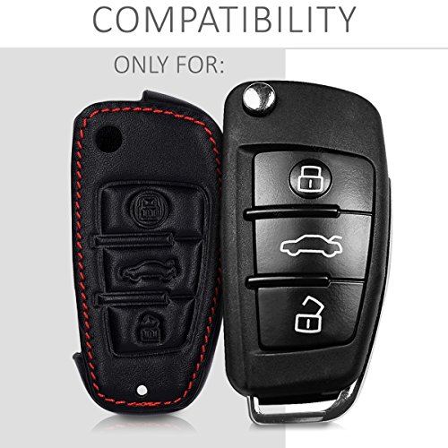Kwmobile Cover in Finta Pelle per Chiave Audi