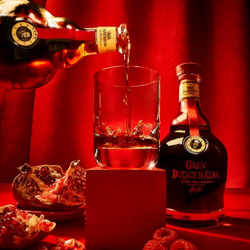 Gran Duque de Alba | Brandy de Jerez | mind. 10 Jahre gereift | Mehrfach ausgezeichneter Brandy u.a mit Gold bei der San Francisco World Spirits Competition | 700ml | 40 % Volume