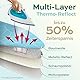 Timbley Turbo Bügelbrettbezug 120x40 – Hitzereflektierend für schnelleres Bügeln – einfache Montage mit Gummizug – 2X Komfortpolsterung & OEKOTEX100 | Made in Europe | Größe M