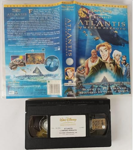 A.A.V.V. TeknoFilm - VHS (VI 4905) – ATLANTIS - L\'IMPERO PERDUTO di Gary Trousdale e Kirk Wise (2001) - WALT DISNEY
