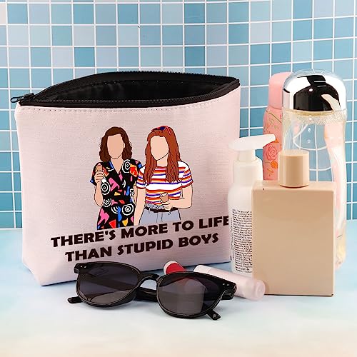 BDPWSS Scary Movie Merchandise Makeup Bag There's More To Life Than Stupid Boys Horror TV Show Gift Scary Movie Fan Gift (Stupid Boys) 7