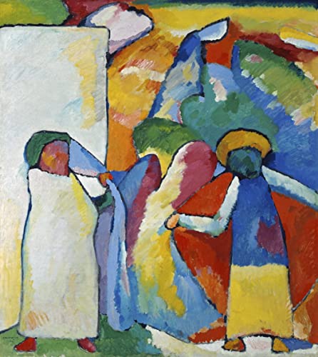 Affiche d'art Kandinsky grand tableau pour habiller un mur vide