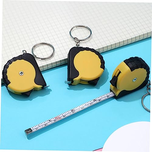 Set de 10 cintas métricas retractiles para llavero miniatura 6
