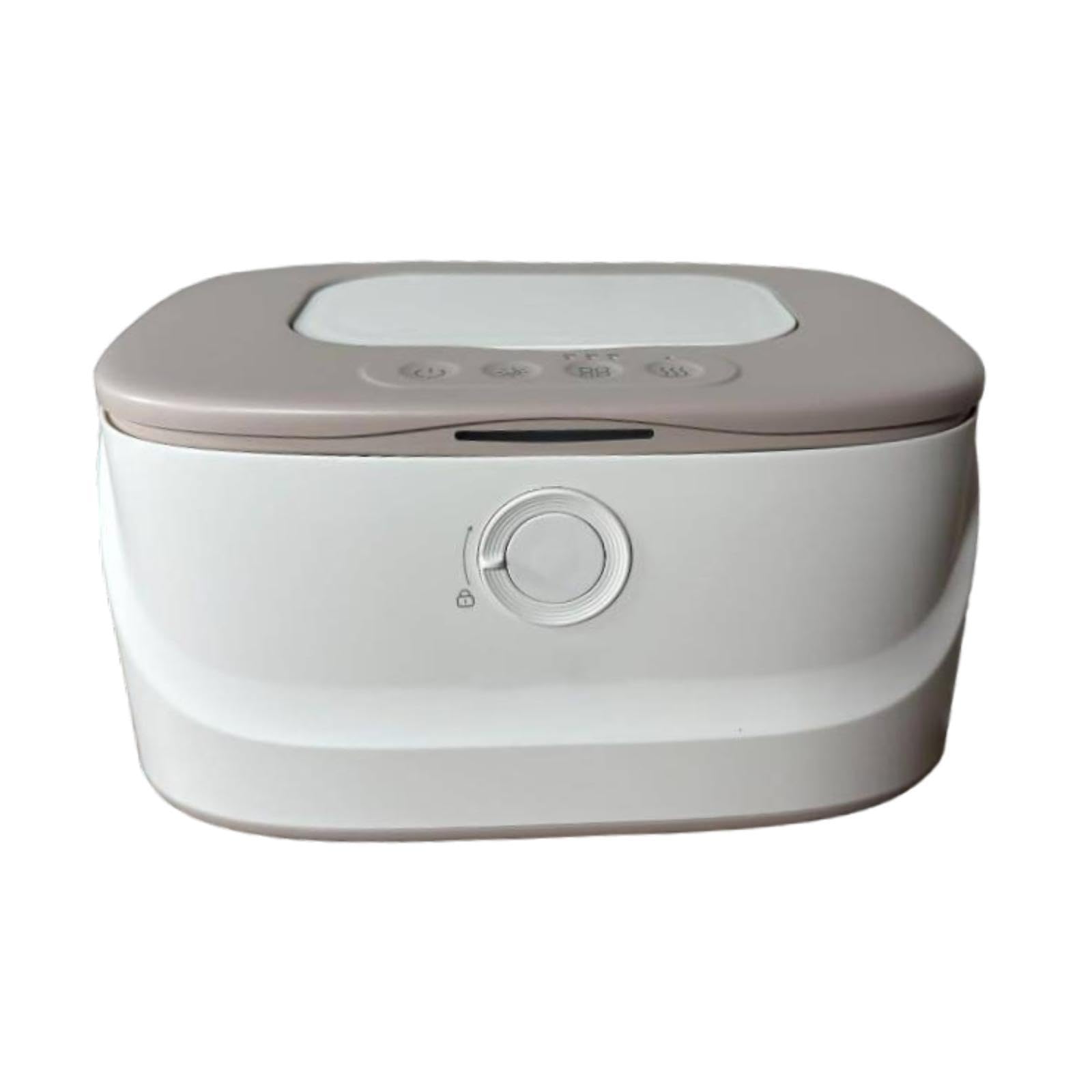 Dispensador USB de Toallitas Húmedas con Calefacción, Solución Portátil para El Hogar Y Los Viajes, Gris
