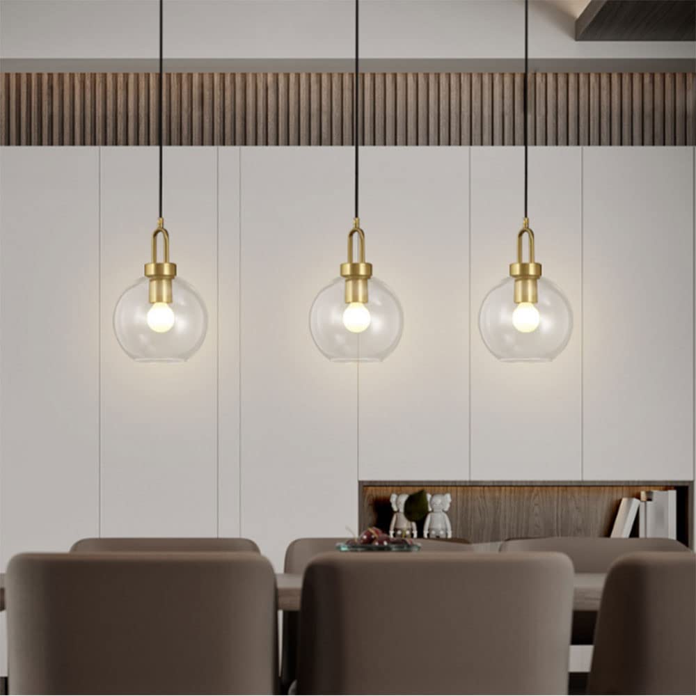 MOCHAMIK Lampy wiszą z pojedynczą głowicą Sufitowe lampy wiszą Oświetlenie do jadalni z białym szklanym abażurem, przejście Balkon Bar Żyrandol Oprawa restauracyjna Dzień pamięci