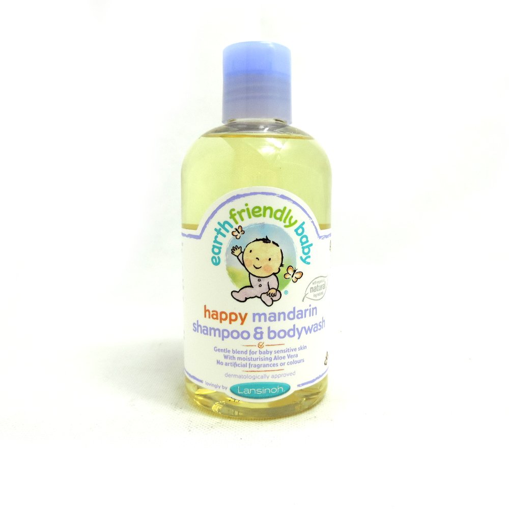 Earth Friendly Baby - Happy Mandarin Shampoo & Bodywash - 250ml (Case of 6)