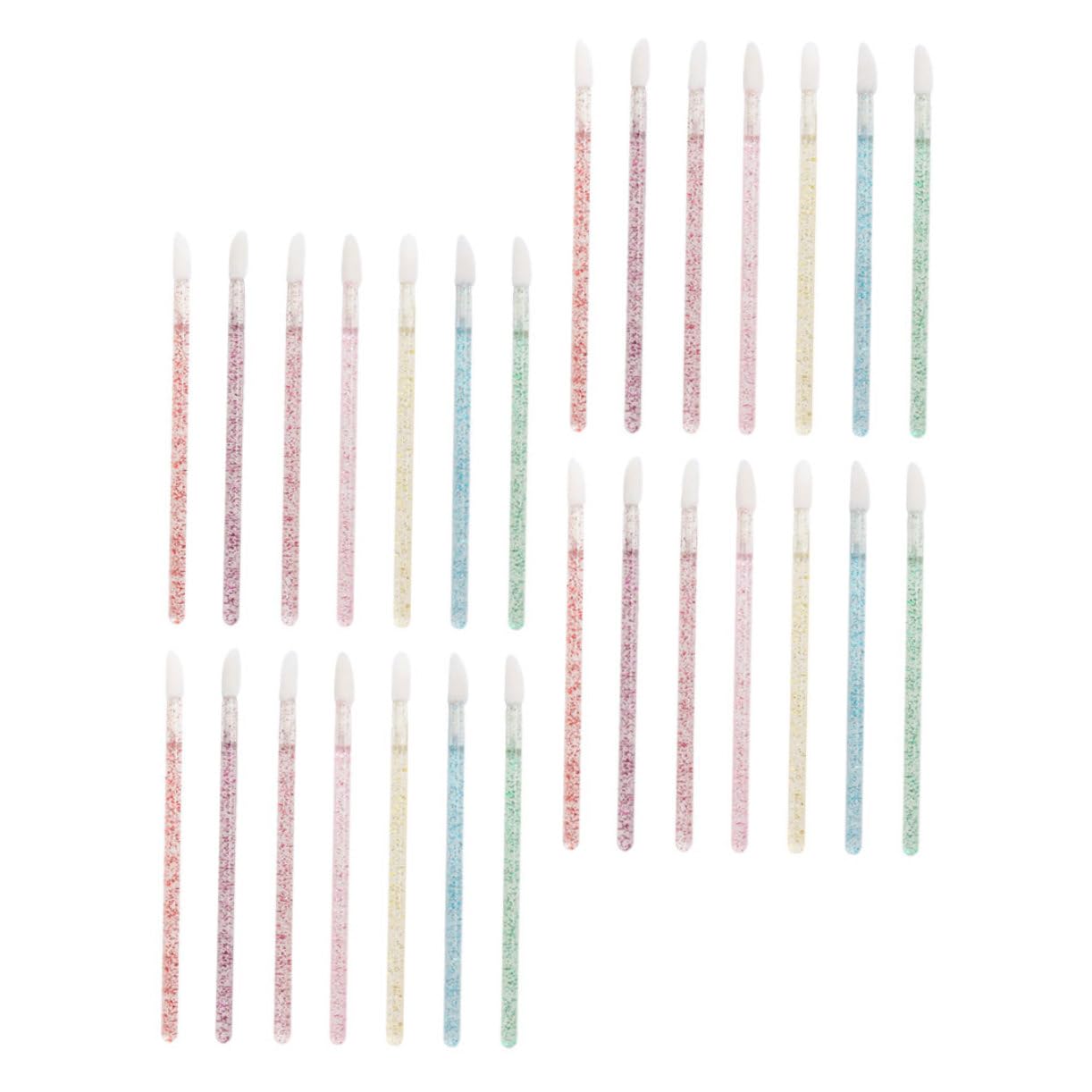 Didiseaon 350pcs Lipstick Applicator Wands Disposable Lip Brushes Makeup Brush Makeup Tool