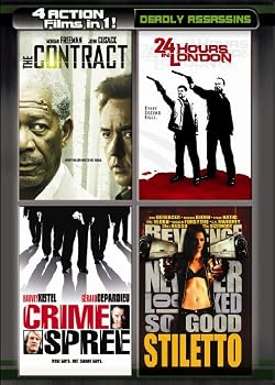 DVD 4 Movies In 1: Deadly Assassins Book
