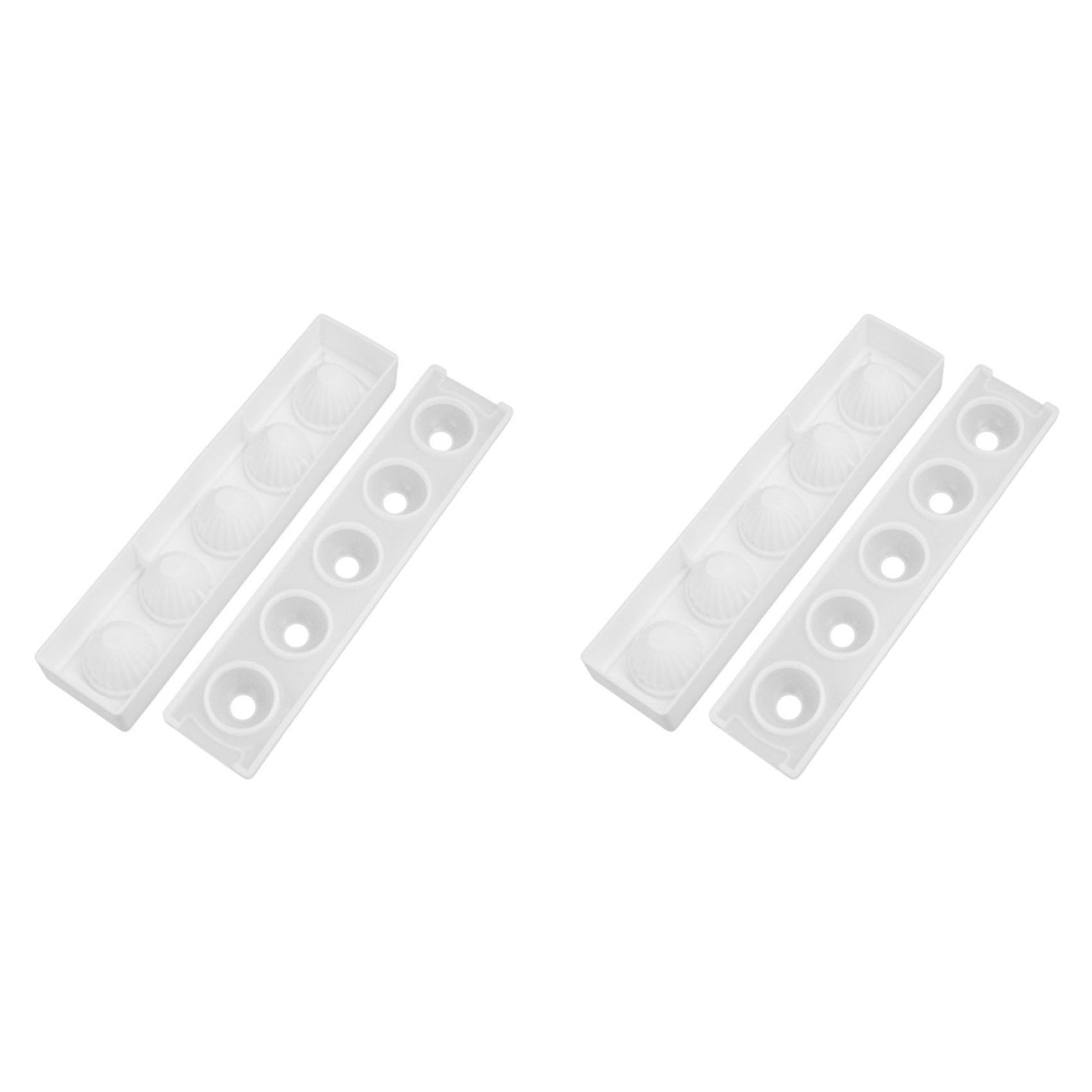 Hndhbfgrt 2X Chocolate Silicone Molds, Ball Mold, Baking for Chocolate Cake Decorating Tools, Desserts Easter Eggs