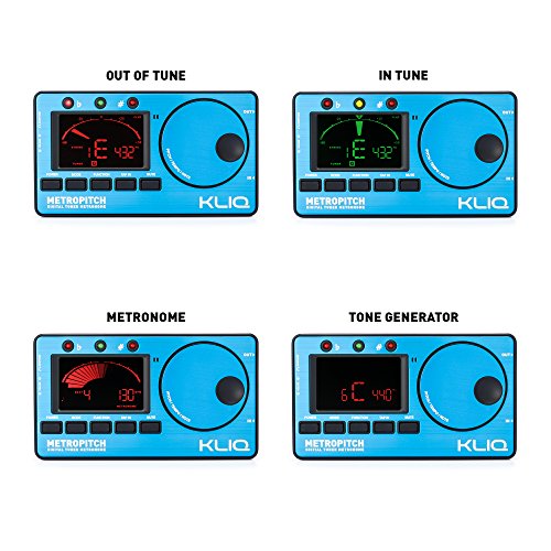 KLIQ MetroPitch Accordeur métronome pour tous les instruments avec guitare, basse, violon, ukulélé et modes d’accordage… - Les Beatles, Paul McCartney, John Lennon, RIngo Starr, George Harrison KLIQ MetroPitch Accordeur métronome pour tous les instruments avec guitare, basse, violon, ukulélé et modes d'accordage… – Image 7