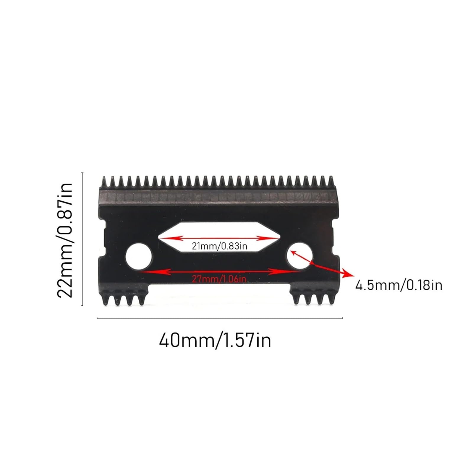 Accesorios Profesionales for Cortapelos, Compatibles Con Madeshow, Compatibles Con WAHL, KM-90-4 DLC FADE Cabezal De Corte De Repuesto De Cuchilla Especial(DLC x5)