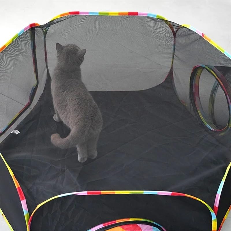 Túnel de juguete plegable for gatos Túnel de interior for gatos Túnel grande for gatos Casa de juego plegable for gatos Túnel de juego for perros Túnel grande for gatos al aire libre for gatos Conejos