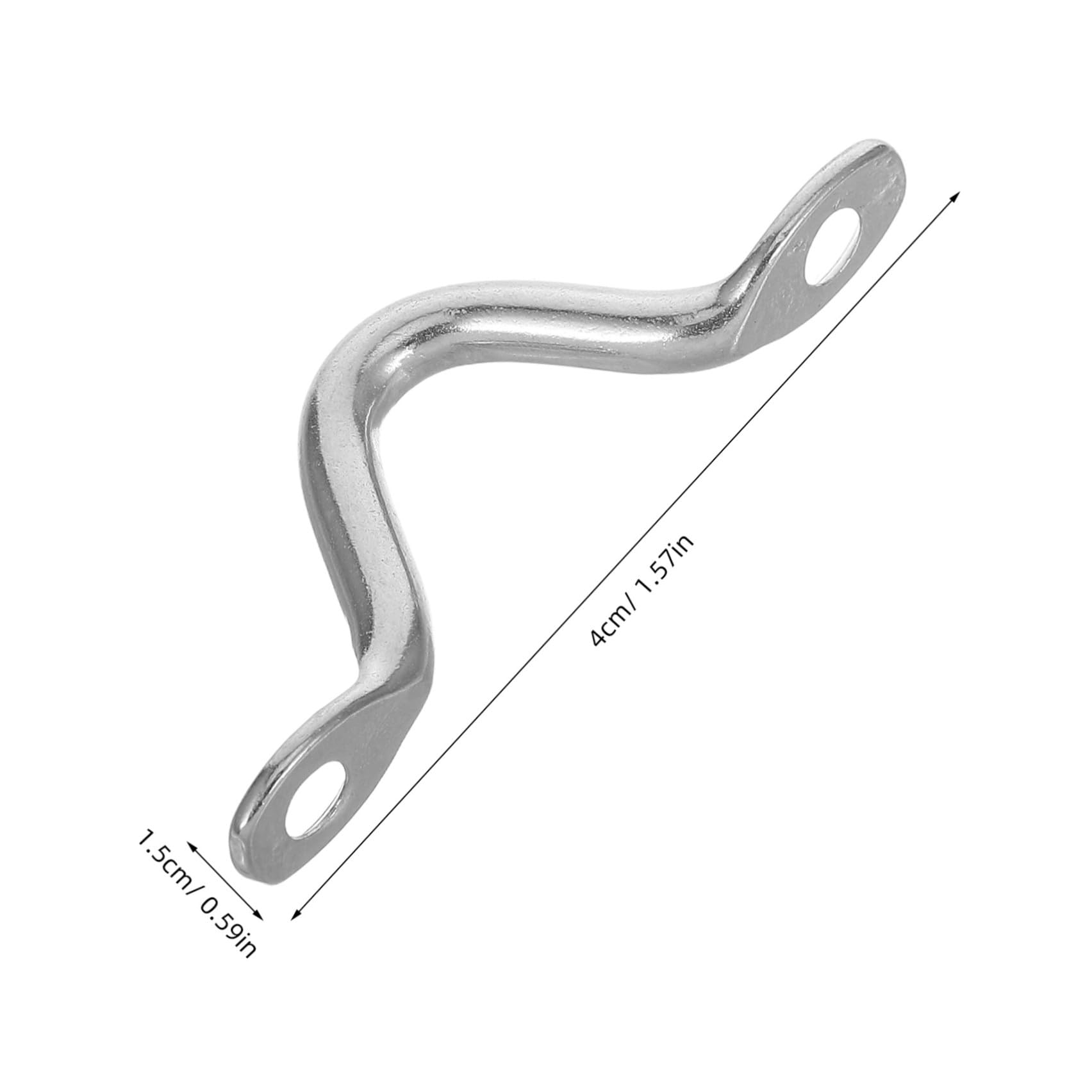 Maniglie Argento in Acciaio Inox 316 Set da 12 Pezzi per Yacht Superficie Liscia e Finitura Raffinata per Kayak e Piccole Imbarcazioni