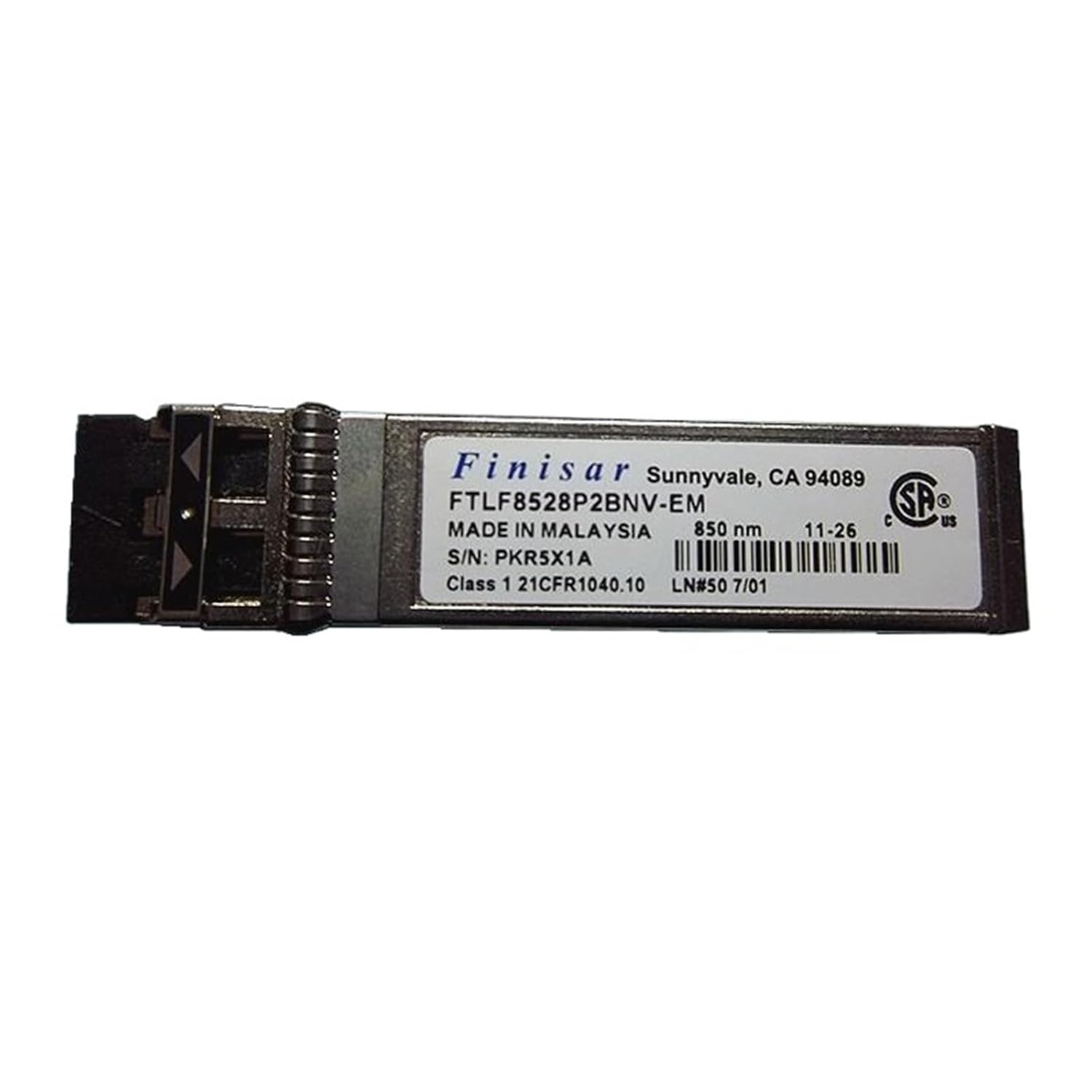FTLF8528P2BNV-EM 8.5G 850nm 300M Fiber Optic Module SFP 10G Multi-Mode