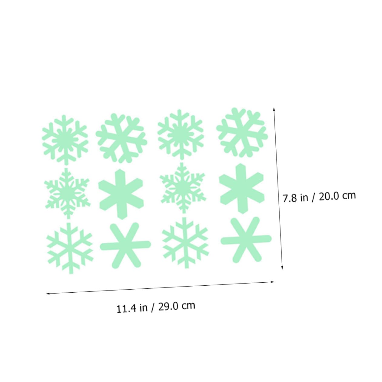 Cabilock 3 Set Adesivi Murali Natale Decorazioni Per Finestre E Porte Adesivi Tema Natalizio Per Atmosfera Festiva 4 Fogli*3