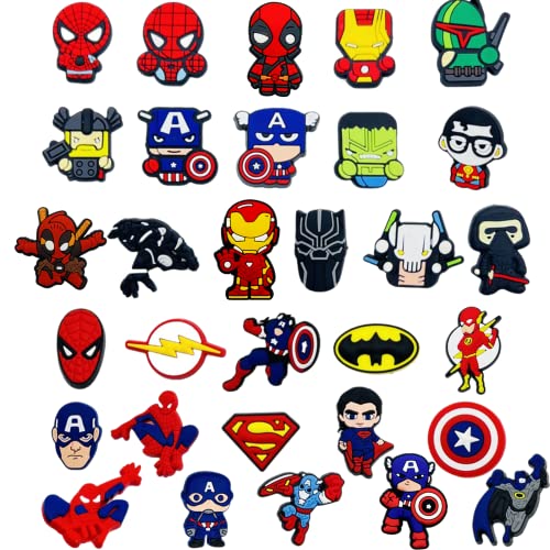 33 Stück Schuh Charms - Niedliche Anstecker Für Kinderschuhe DIY Deko