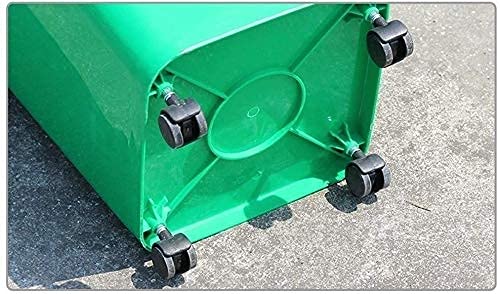 Cubo de basura para restaurantes y cocinas con ruedas 2