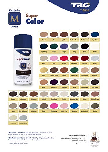 TRG Super Color Spray Leather, Vinyl and Canvas Dye, Many Colors (#657 Sand, 3.77 Oz.) - Thumbnail 2