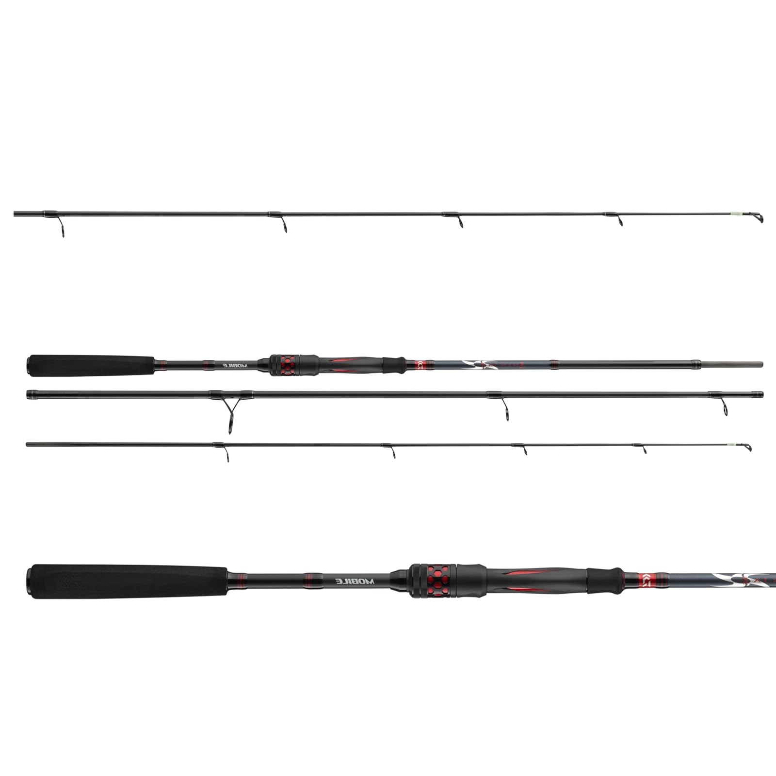 DAIWA Ninja Mobile Spin, Canne à Pêche Spinning