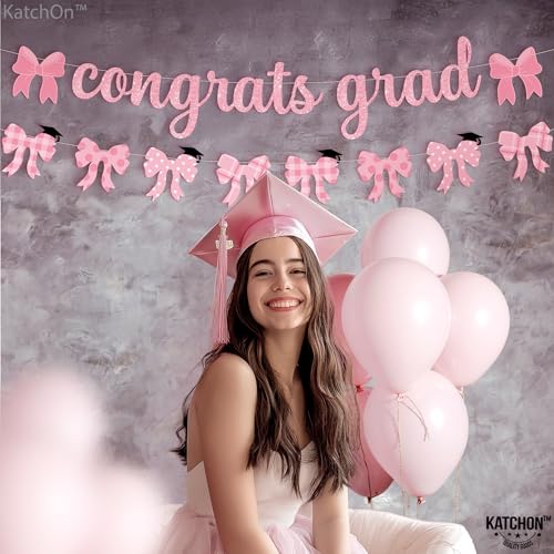 Image of KatchOn Pink Graduation Decorations 2026