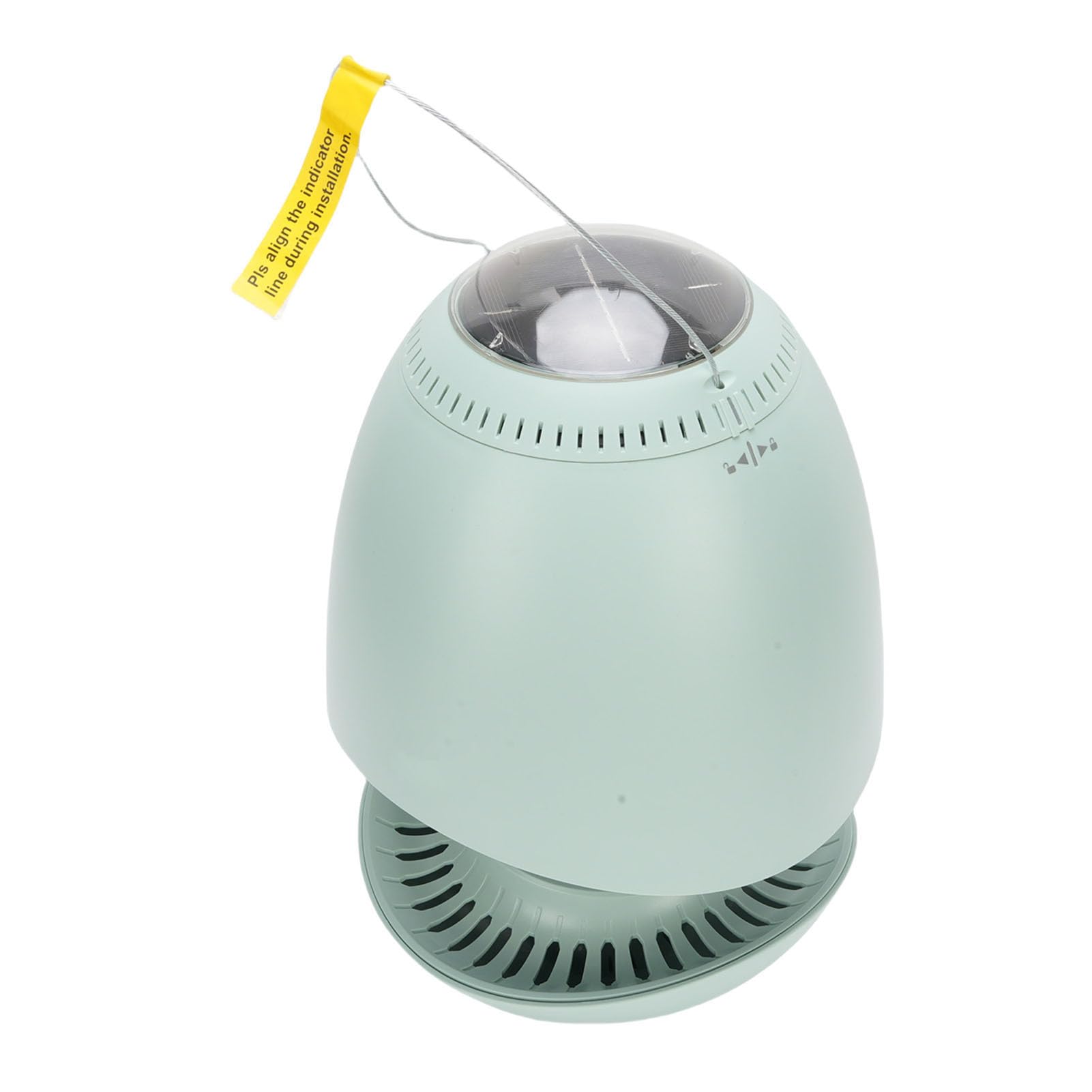Luocute Comedero para Pájaros, 3L de Gran Capacidad con Energía Solar con Grabación Inteligente, para Enseñanza y Entrenamiento de Loros y Pájaros Silvestres, Uso en Interiores y