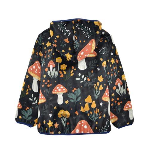 CHIFIGNO Girls Boys Fleece Hoody Jacket Kids Hoodies Toddler Boy Winter Clothes for Toddler Kids with Pockets2