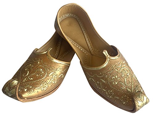 Mens Punjabi Jutti Sherwani Shoes Copper Cut Work Zari Khussa Shoes Handmade Ethnic Footwear2