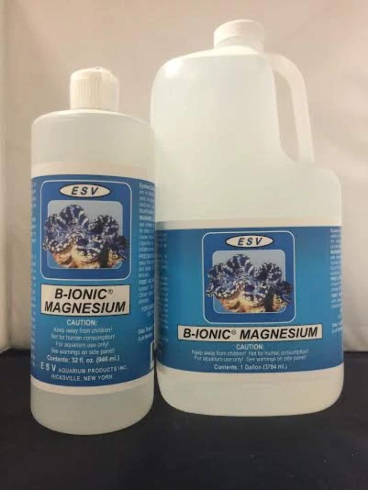 ESV Aquatics B-Ionic Magnesium Liquid Supplement for Coral Reef Salt Water Aquariums, 32 Ounce