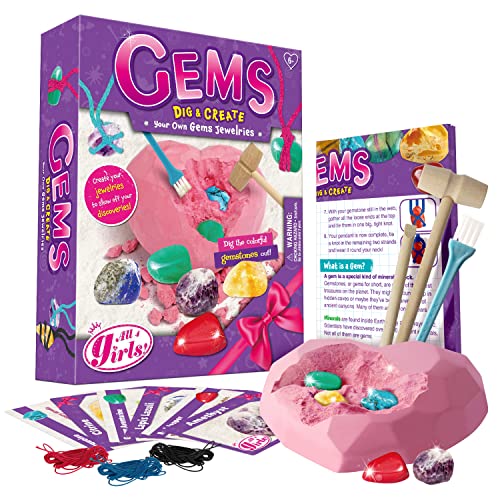 Byncceh Edelstein Ausgrabungs-Set Ausgrabungsset für Kinder Mineralien...